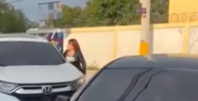 Mujer llego de USA