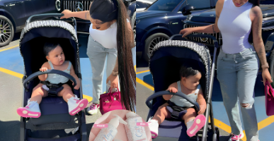 Yailin La Más Viral y su hija Cattleya