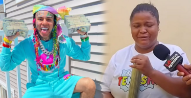 Tekashi y la mujer de los 1 mil dolares