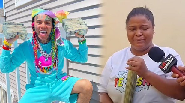 Tekashi y la mujer de los 1 mil dolares