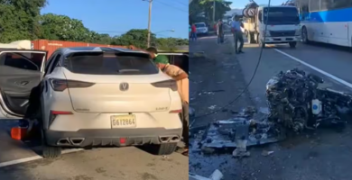 Accidente en Bonao Aut. Duarte