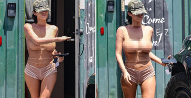 Esposa de Kanye West podría acabar en la cárcel debido a su “desnudo” público