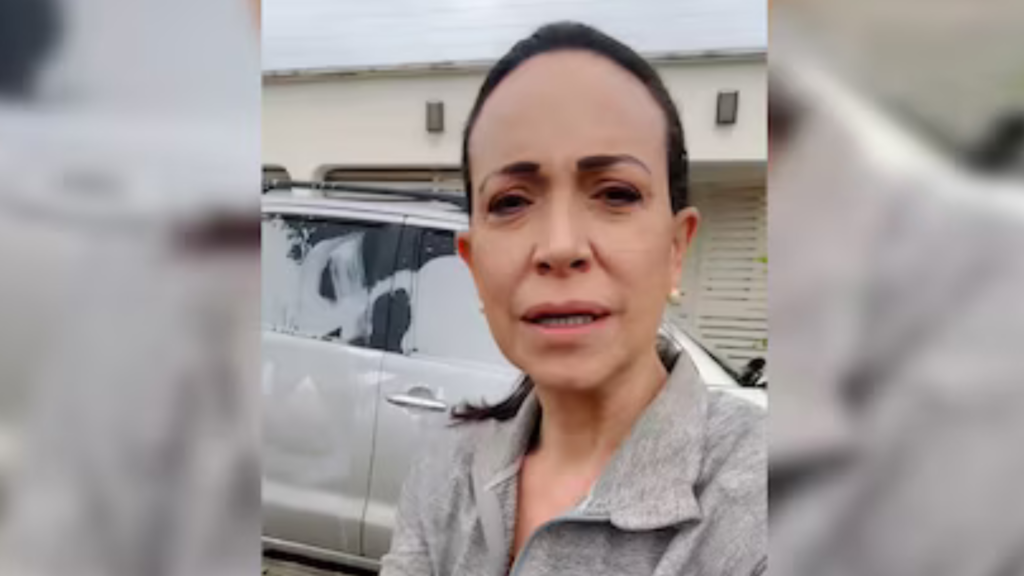 VIDEO: María Corina Machado denuncia atentado en su contra