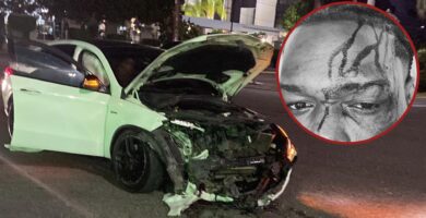 Hospitalizan a Ceky Viciny tras sufrir accidente de tránsito