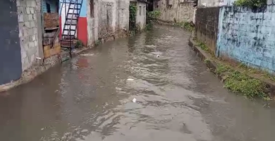Lluvias causan inundaciones en diversos sectores de Puerto Plata