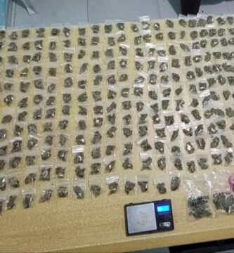 PN apresa hombre con más  351 porciones de presunta marihuana