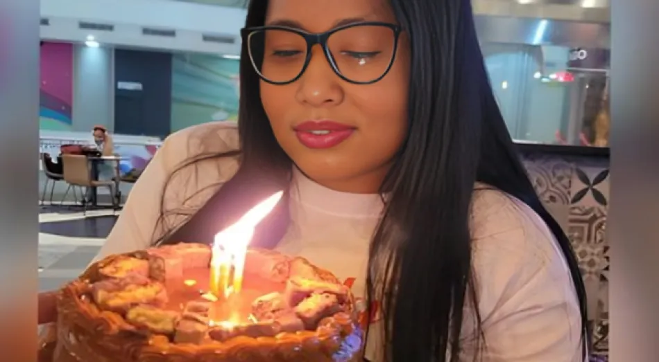 Una joven madre