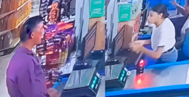 A una cajera de Provisiones Chepe en Navarrete