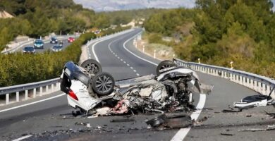 Un accidente de tránsito en la avenida Ecológica deja dos muertos