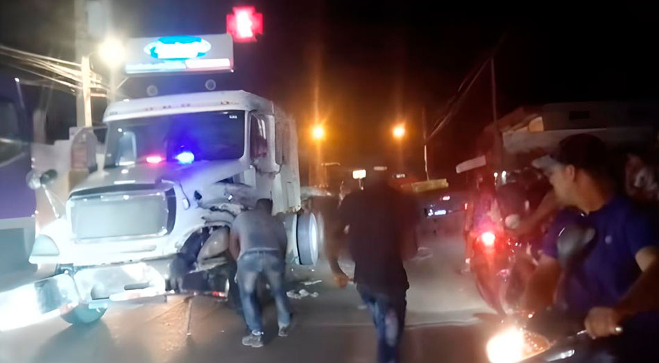 Accidente de tránsito en Navarrete