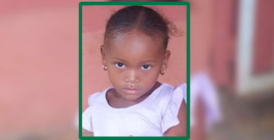 Una niña de 4 años en Yamasá