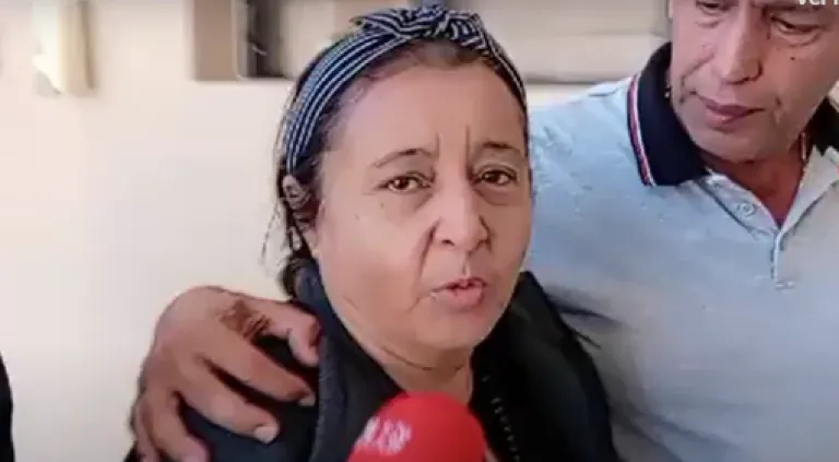Madre de Alfred Joel Fernández