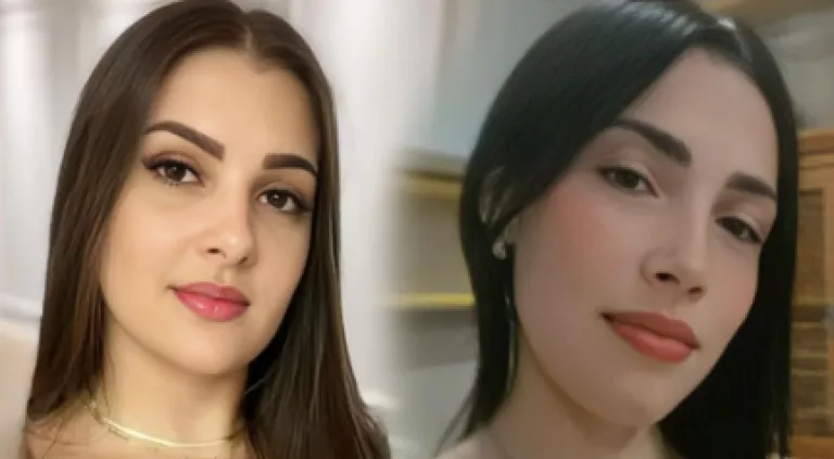 Paula Aísa Silva dos Santos y Bruna Vitória Silva dos Santos