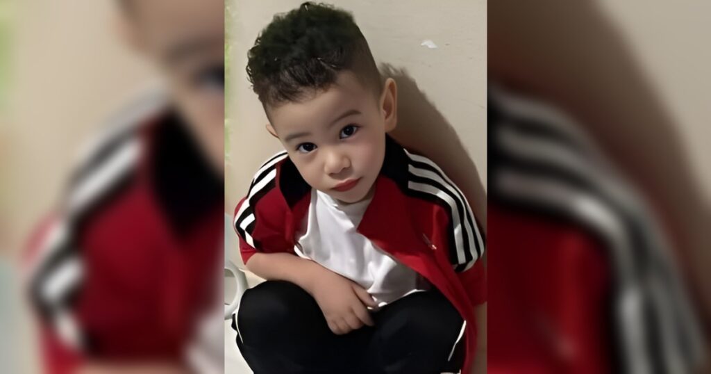 Perro rastreador busca al niño desaparecido en La Vega