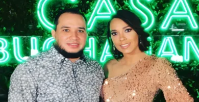 Brian Saldaña y su esposa Ruth Elisa Jerez de Saldaña