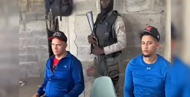 El señor Juan Herrera y su sobrino Elías Herrera