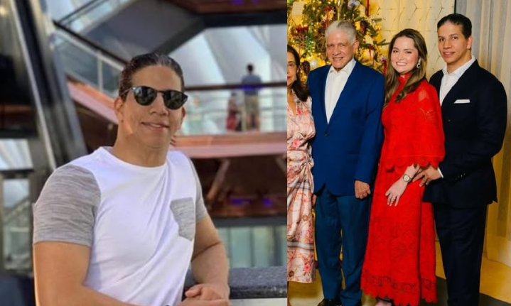 Alexandra María Grullón Segura, y su esposo Eduardo Guarionex Estrella
