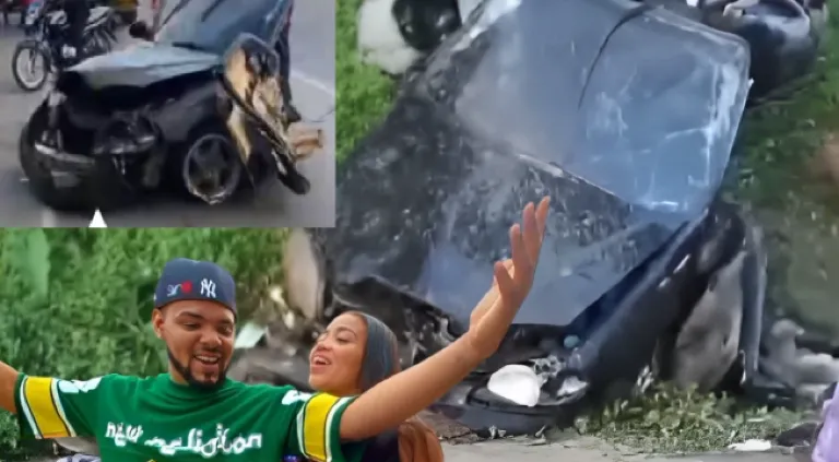 Una pareja residente en La Cuaba