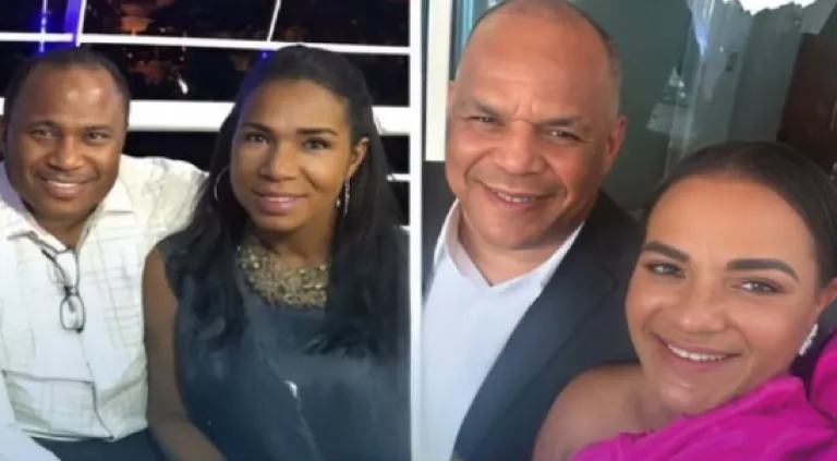 Williams Sánchez y su esposa Elisabeth Sánchez