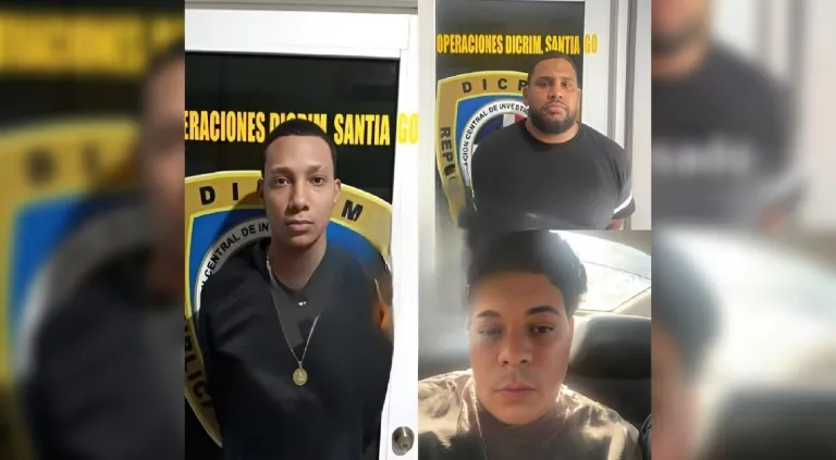 un grupo de presuntos delincuentes