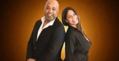 Zulinka Pérez y su esposo