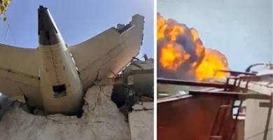 accidente aéreo